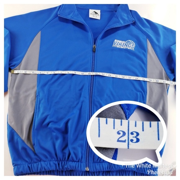 Miamisburg Vikings Full Zip Track Jacket Sz Medium - Picture 3 of 5